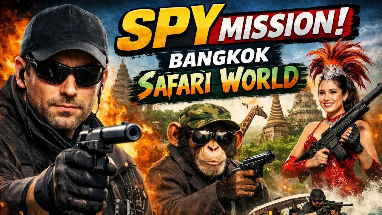 Bangkok Safari World Spy Show