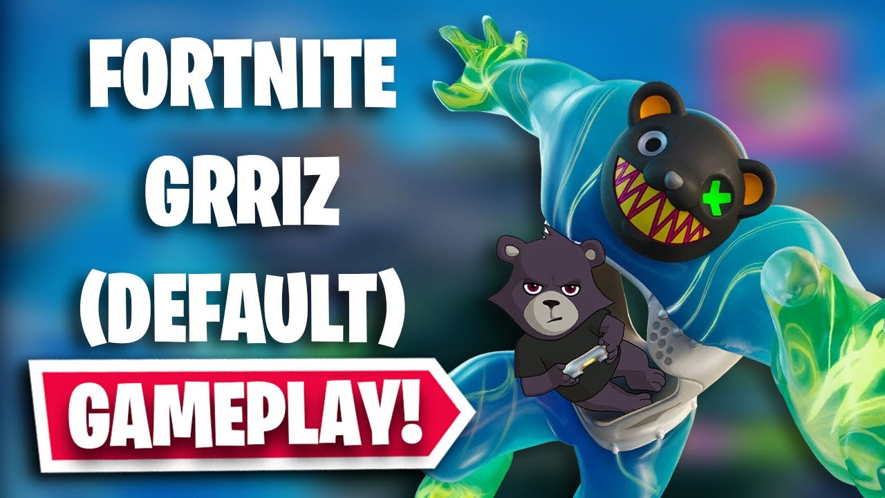 GRRIZ (DEFAULT) Gameplay in Fortnite | Chapter 3 - Season 4 Battle Pass
