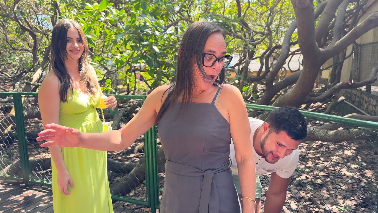 LEÔNCIO ASSUSTA SOGRA NO MAIOR CAJUEIRO DO MUNDO 🤣 | THAMIRES THUANNY