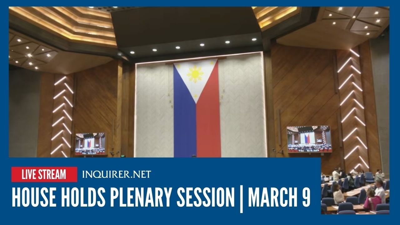 LIVE: House holds plenary session | March 9