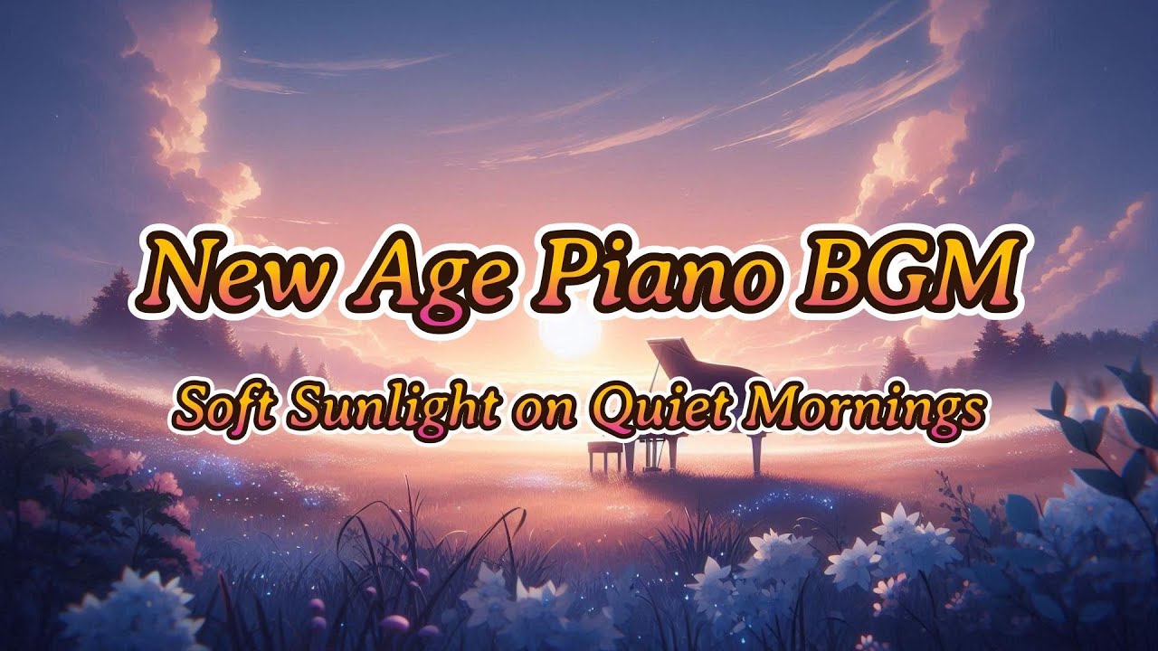 New Age Piano BGM | Soft Sunlight on Quiet Mornings | Imagined Melody
