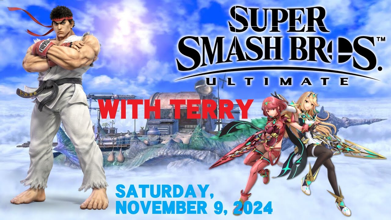 Super Smash Bros. Ultimate with Terry but I play significantly better than usual (read description)