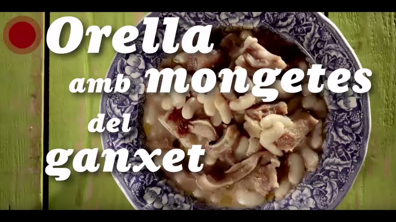 Orella amb mongetes