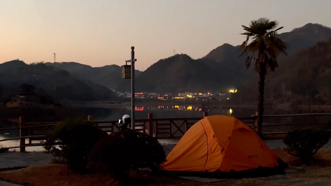 摩旅中国到霍山县，离开北方的平原进入南方的丘陵｜大别山｜125踏板摩托车长途旅行