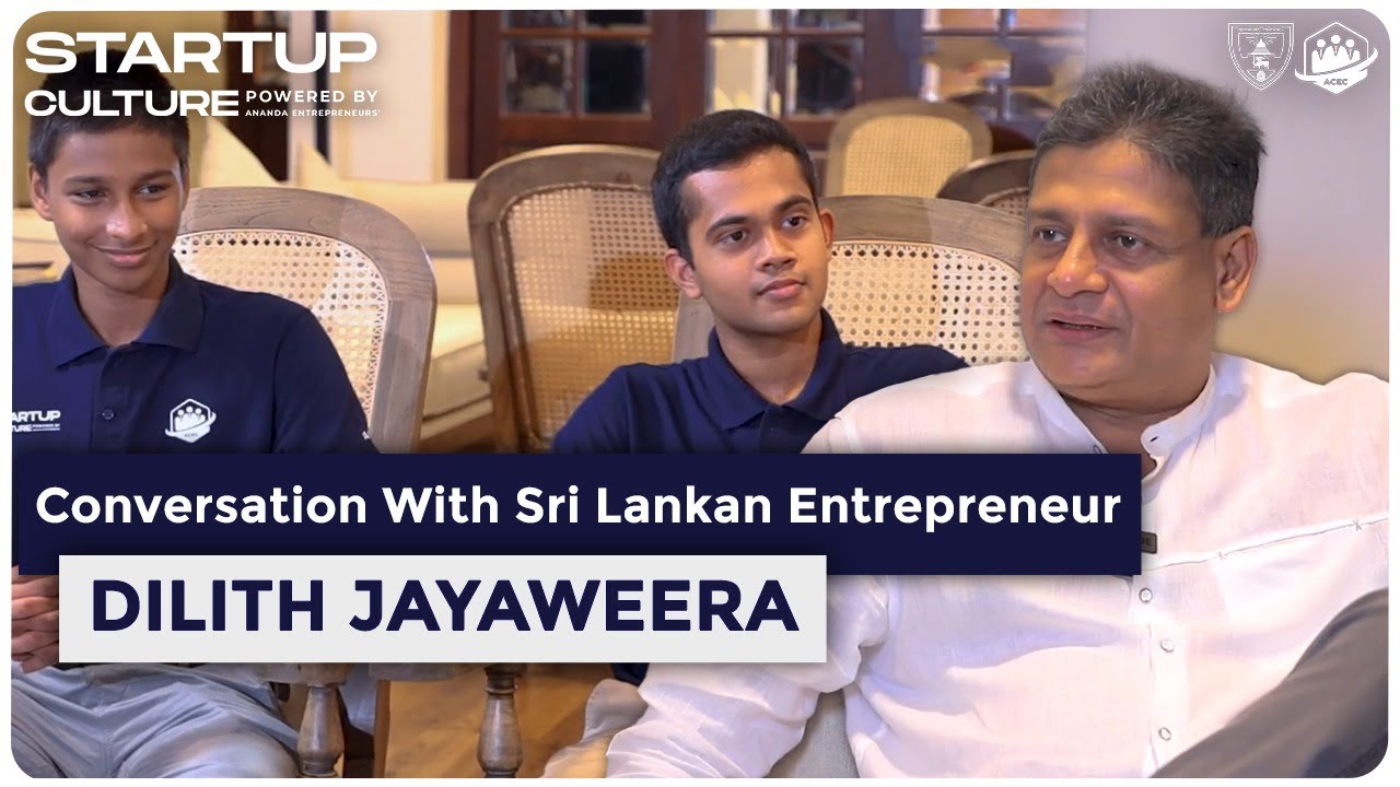 Future of Sri Lanka with Entrepreneurship | Dilith Jayaweera
