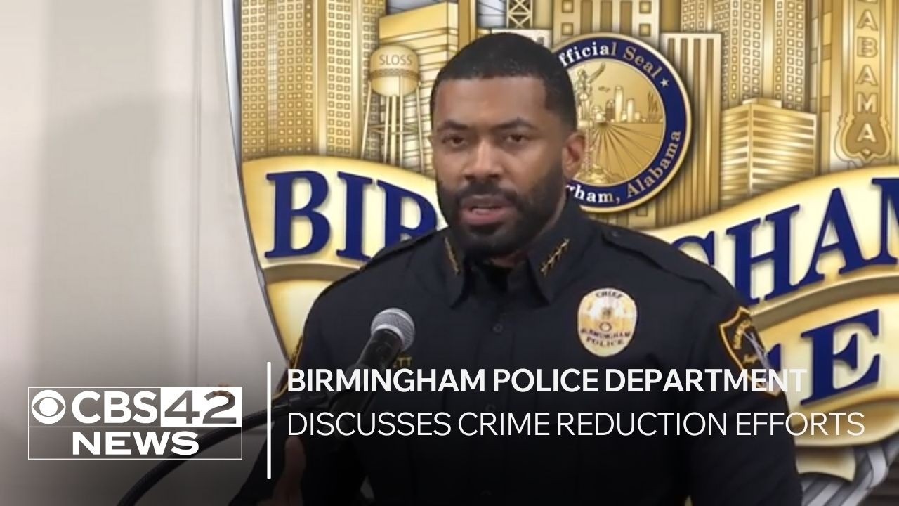 Birmingham Police Department discusses crime reduction efforts