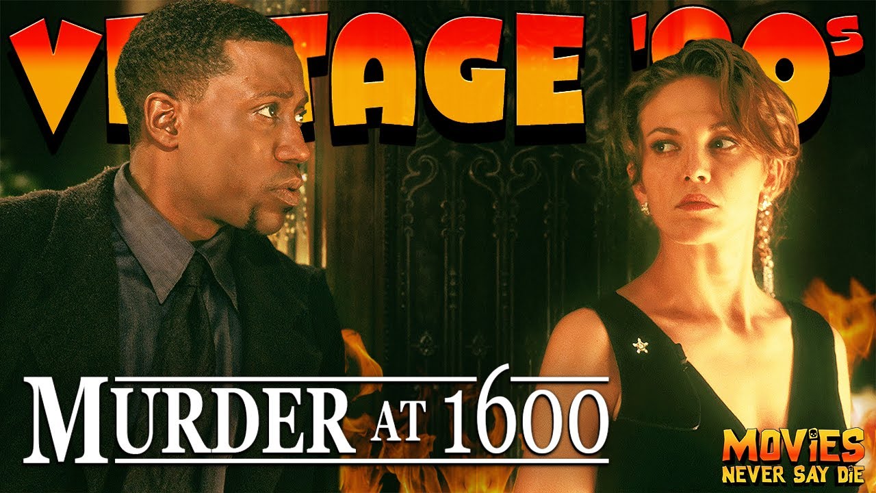 MURDER AT 1600 (1997 Review) A Capable 90s Mystery! - Vintage 90s #27
