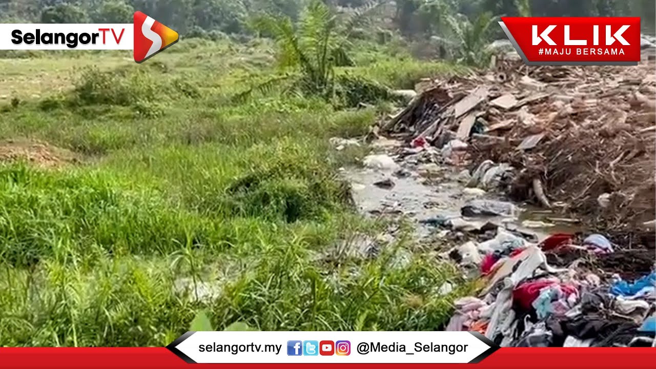 Sampah haram industri cemar Kampung Bukit Cherakah Jaya, Meru