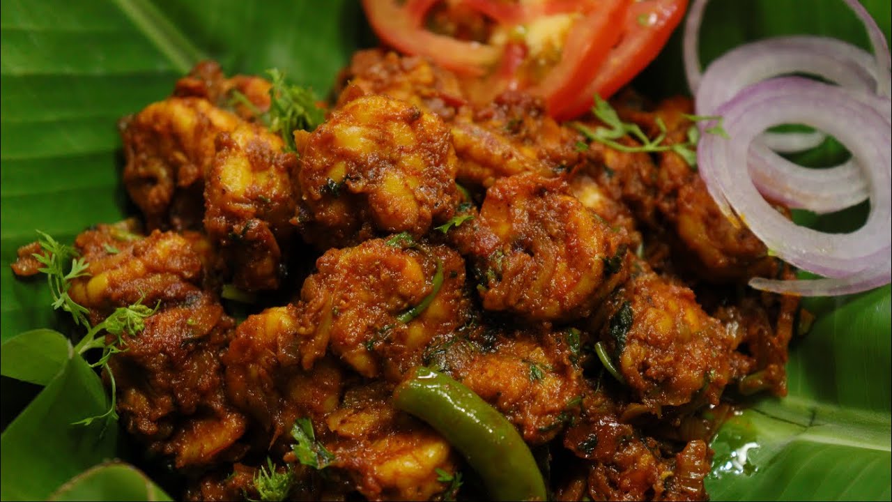 Malvani Style Prawns Sukha Recipe | Kolambi Sukka Recipe |Sukha Prawns Recipe