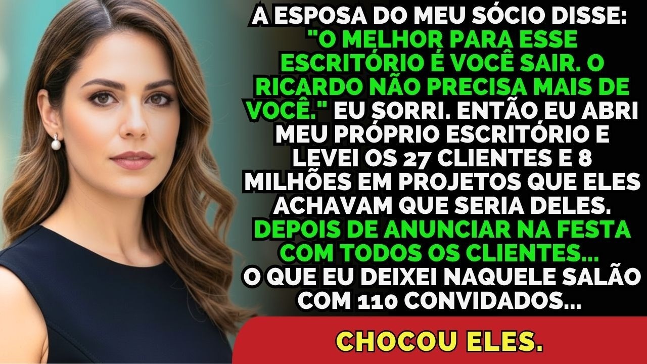 Ela Disse  'Você Não Serve Mais Aqui ' Eu Sorri    E O Que Eu Levei Do Escritório Deixou 110