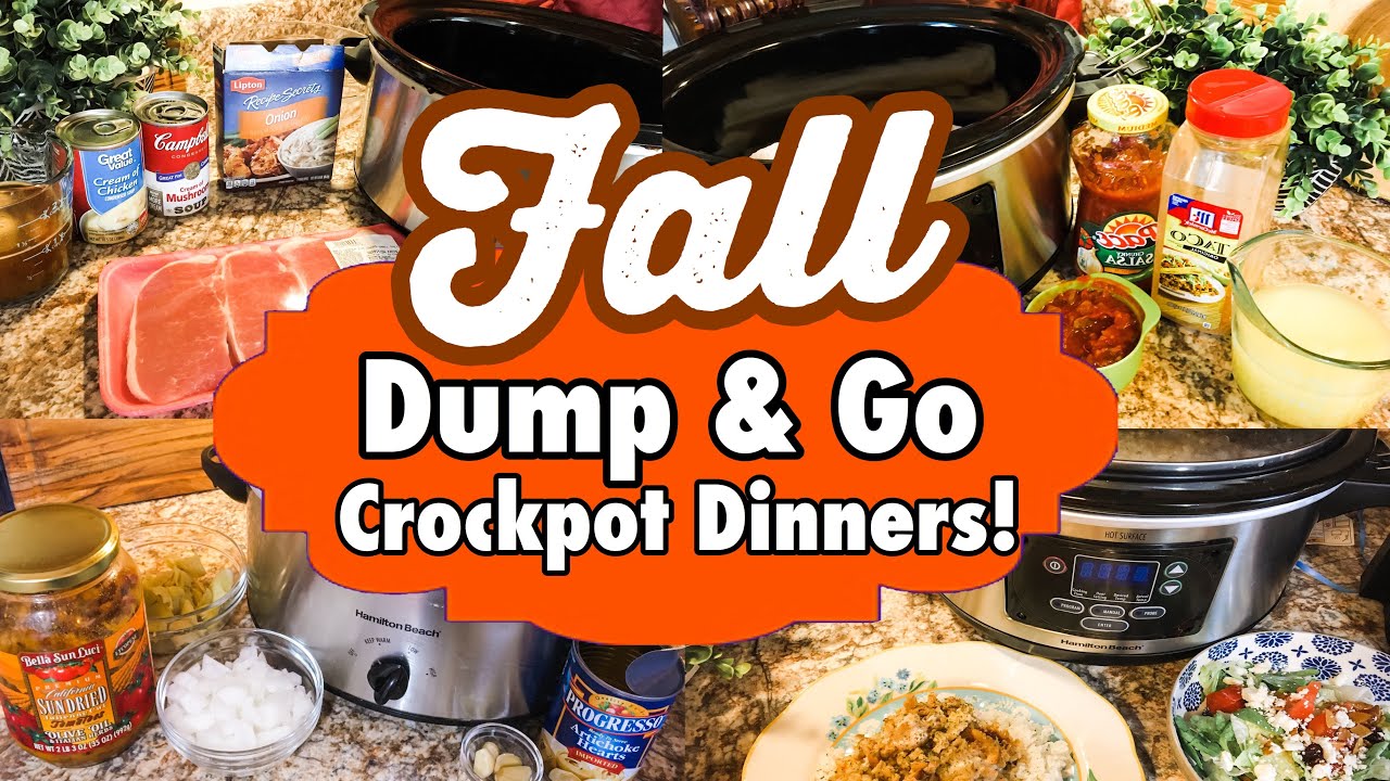 DUMP & GO CROCKPOT DINNERS | 6 DELICIOUS SLOW COOKER RECIPES | JULIA PACHECO