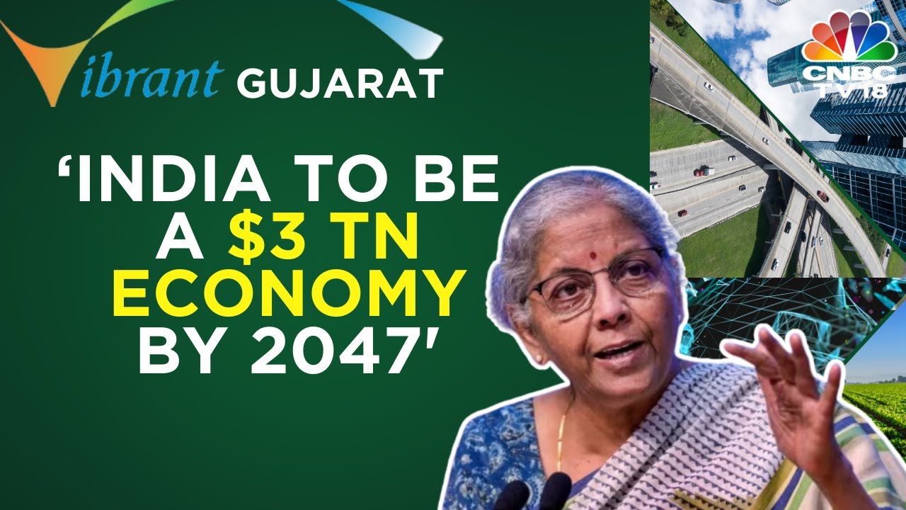 LIVE | Finance Minister Nirmala Sitharaman Speaks At Vibrant Gujarat Global Summit 2024 | N18L