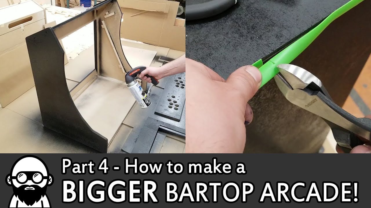 How to make a DIY BIGGER Bartop Arcade! - Part 4 - Raspberry Pi