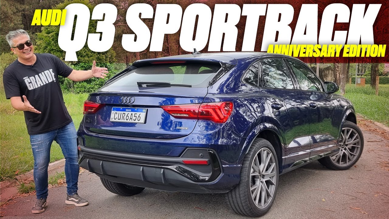 Audi Q3 Sportback 2024 - COM 2.0 TURBO, TRAÇÃO QUATTRO, E, AGORA, BELAS RODAS! SERÁ MELHOR QUE O X1?