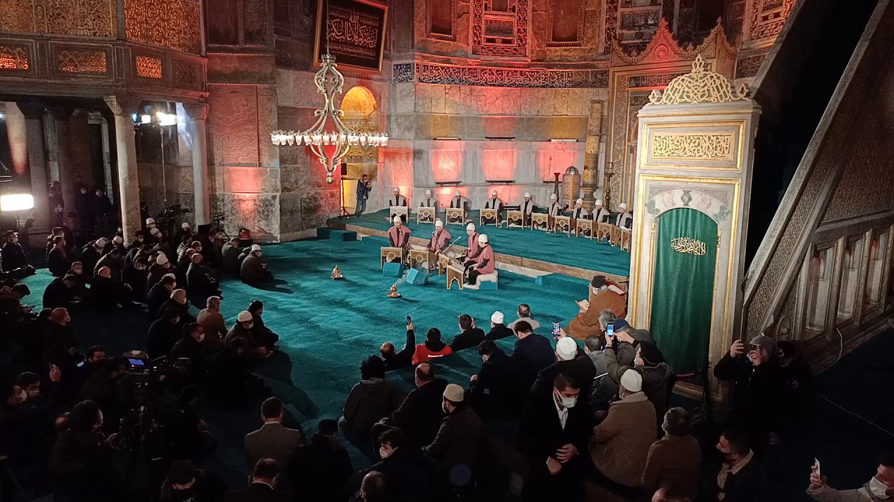 AYASOFYA'DA İLK MİRAÇ GECESİ (MİR'ACİYE 1. BÖLÜM)
