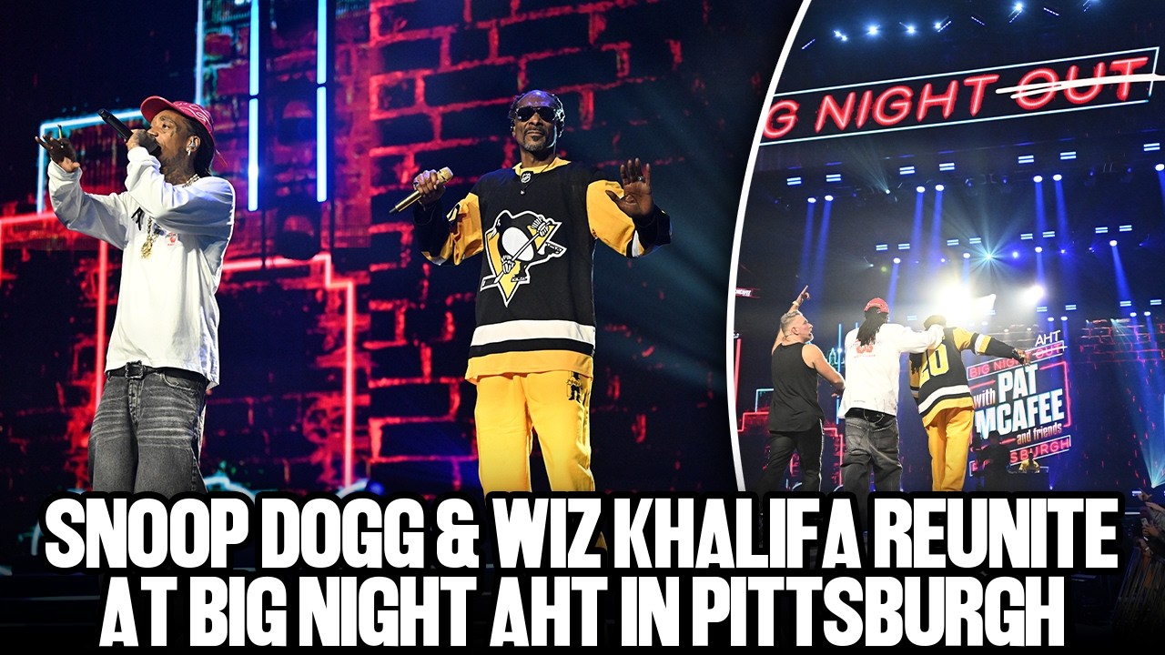 Wiz Khalifa & Snoop Dogg Reunite In Pittsburgh; Snoop Debuts New Song At Big Night AHT