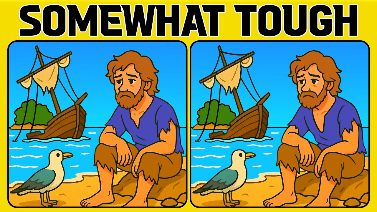 Can You Handle These Intense Spot the Difference Puzzles? (A Bit Tricky)