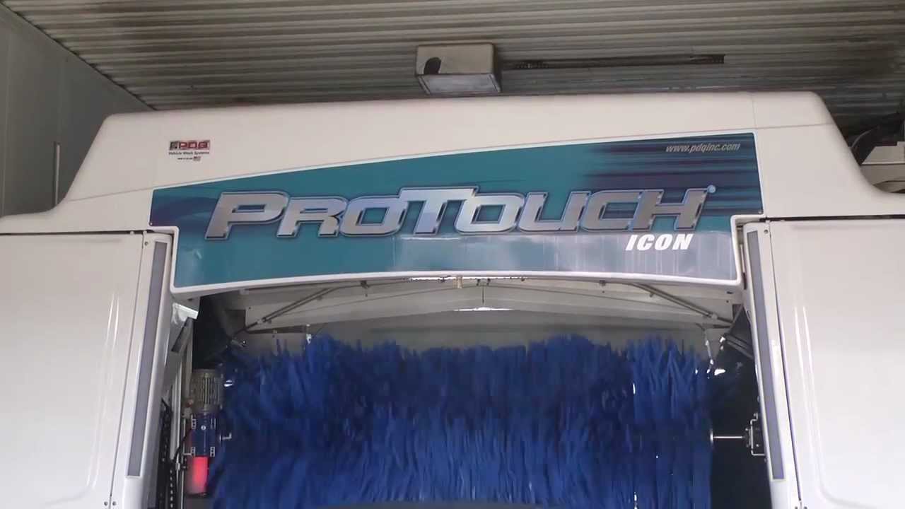 The ProTouch ICON 3-Brush Friction Car Wash System by PDQ Manufacturing