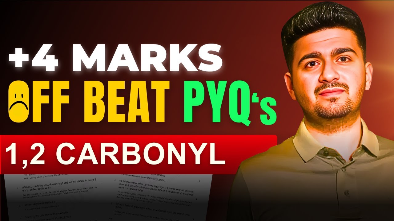 Aldehyde Ketone : Weird PYQ JEE MAIN 2025 | Quick +4 Marks