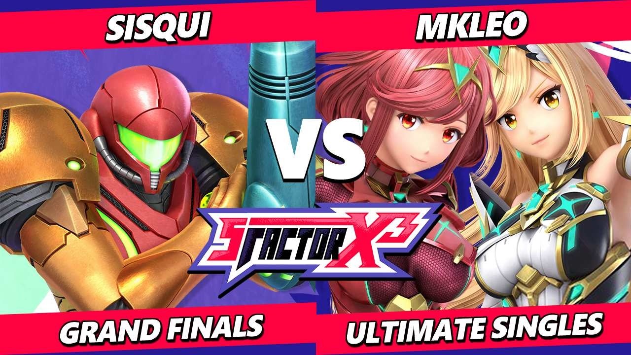 S Factor X3 GRAND FINALS - Sisqui (Samus) Vs. MkLeo (Pyra Mythra) Smash Ultimate - SSBU