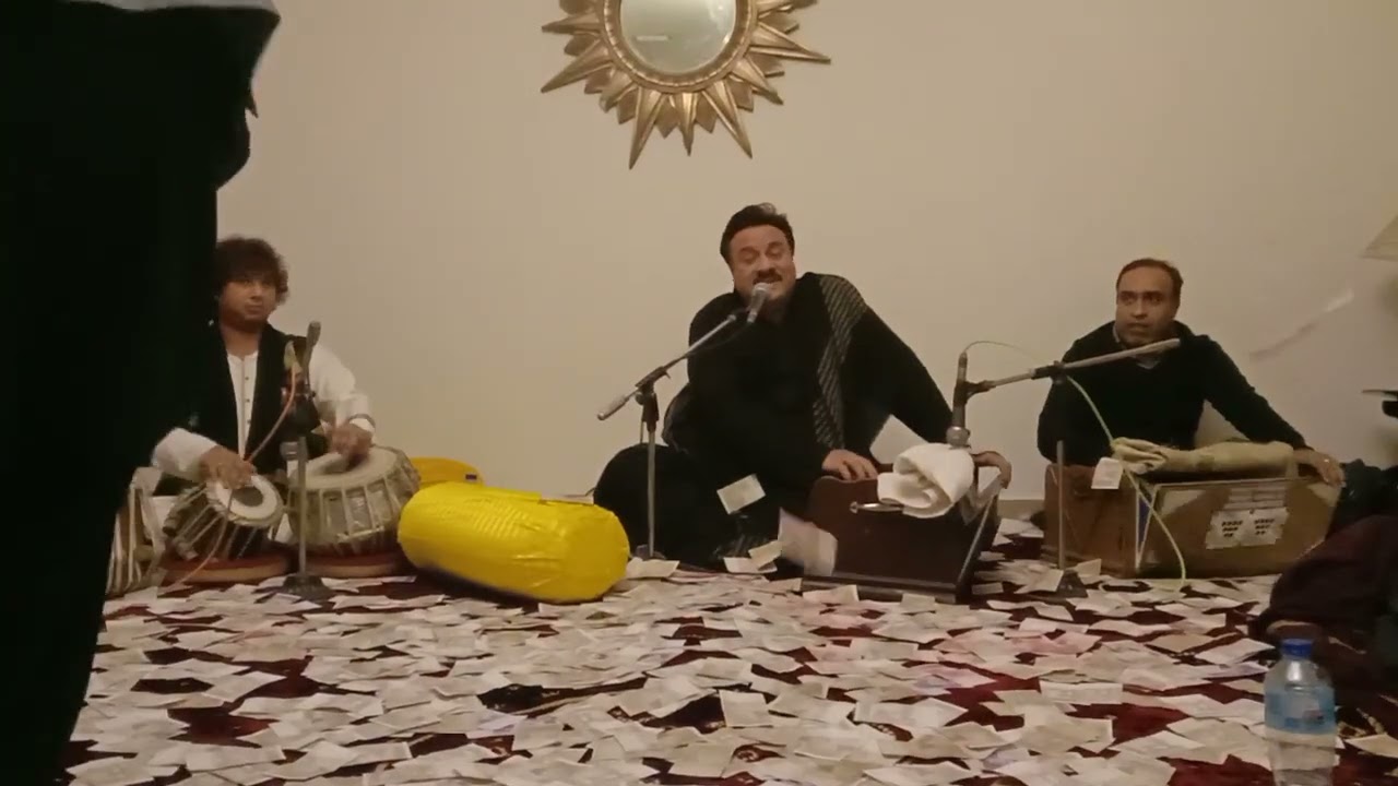 Ranjish he sahee Ghazal by muhammad ali khan tabla plyer sunny jimy khan