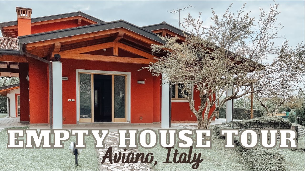 EMPTY HOUSE TOUR | AVIANO AIR BASE, ITALY
