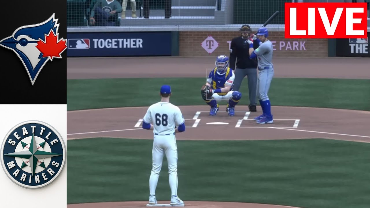 🔴 LIVE : Toronto Blue Jays vs Seattle Mariners |Oct 17th ALCS POSTSEASON |MLB THE SHOW 25 SIMULATION
