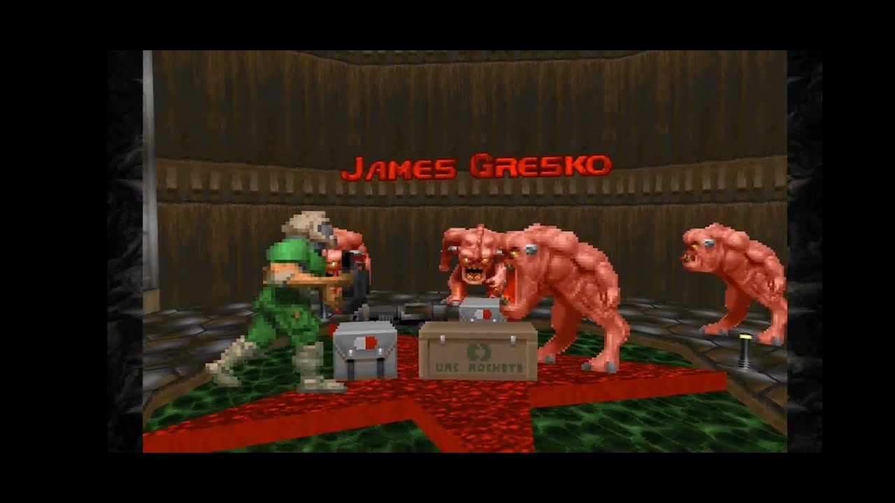 Doom 95, Shores of Hell - Final Boss Fight