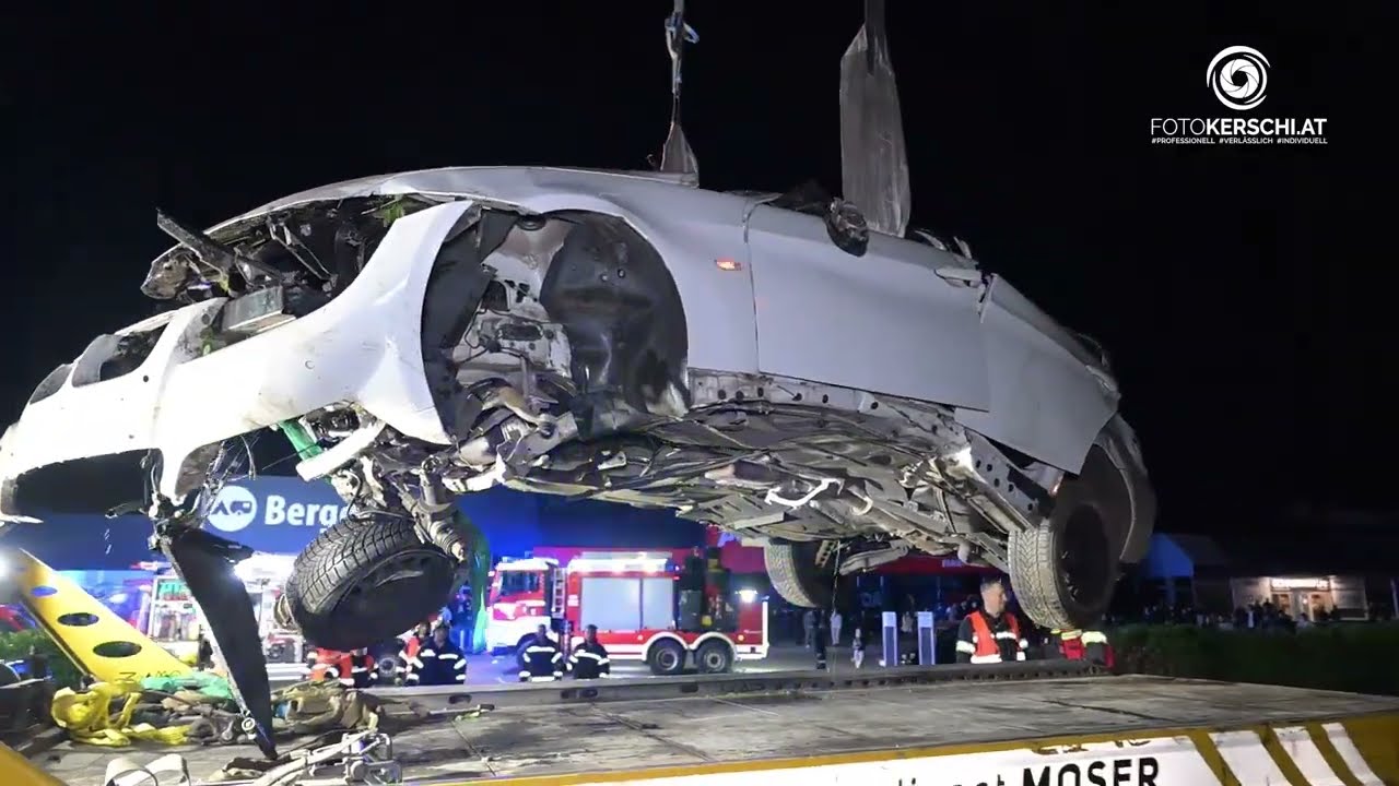 Schwerer Crash in Traun fordert ein Menschenleben – Zwei weitere schwer verletzt