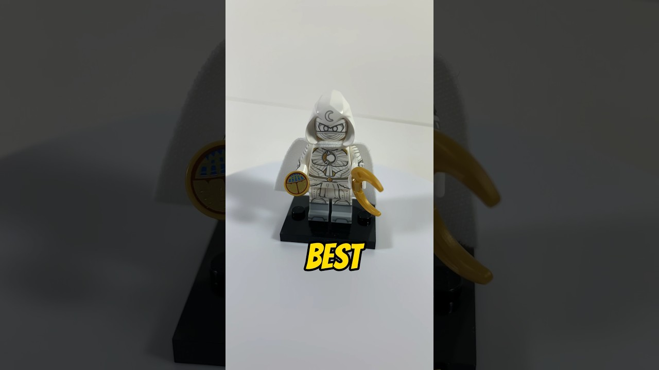 Обзор LEGO Marvel CMF Series 2 &mdash; Лунный рыцарь