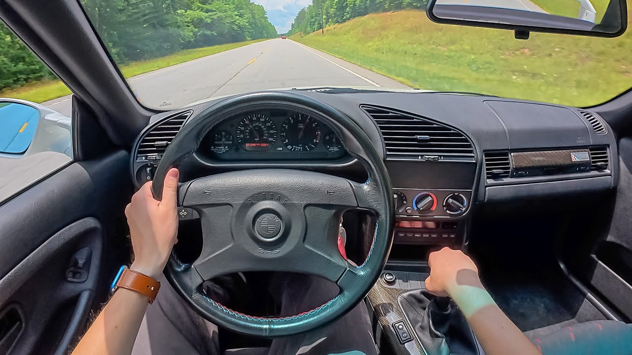 1995 BMW E36 M3 Lightweight - Living With The Ultra Rare S50 Sport Coupe
