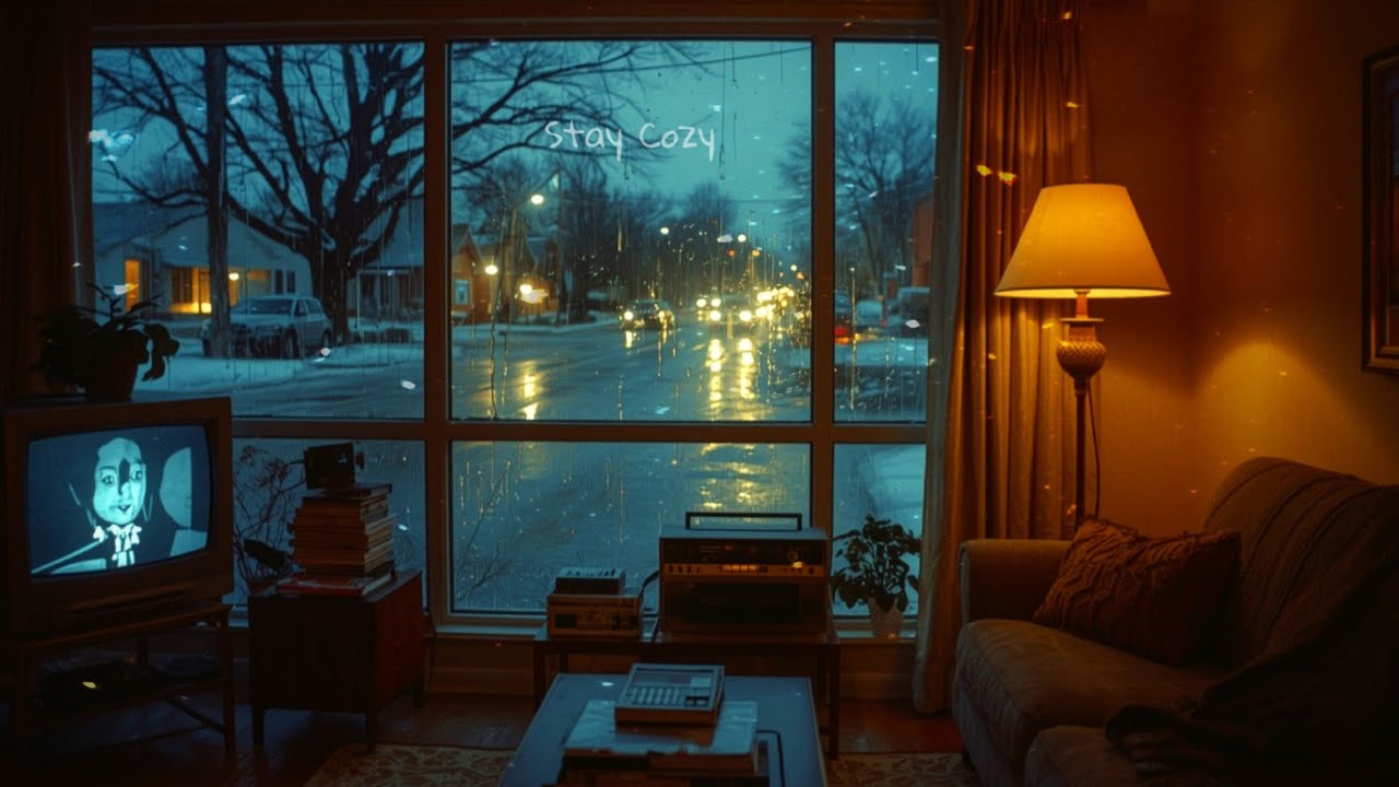POV: It’s a rainy winter evening in 1994 and you’re finally home 🌧️ | 90's Lo-Fi Mix