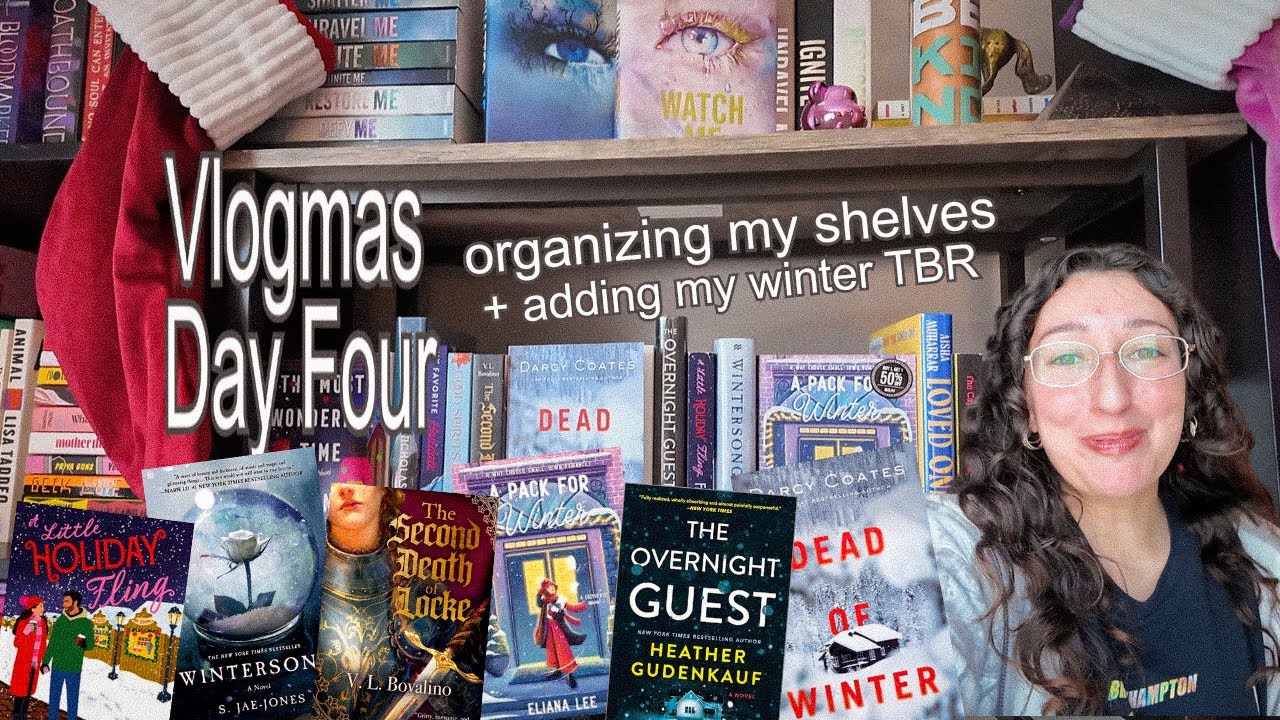 Organizing my Bookshelves: finding space for my large winter TBR