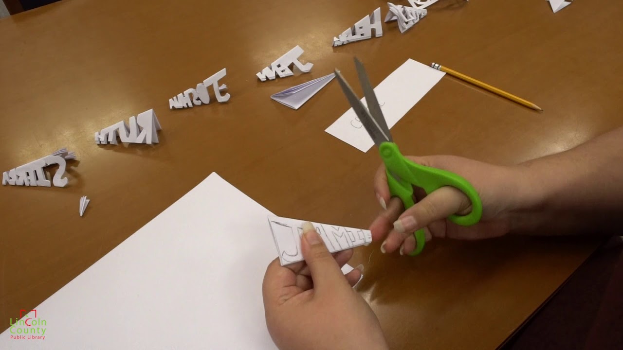 Paper Snowflakes: Names