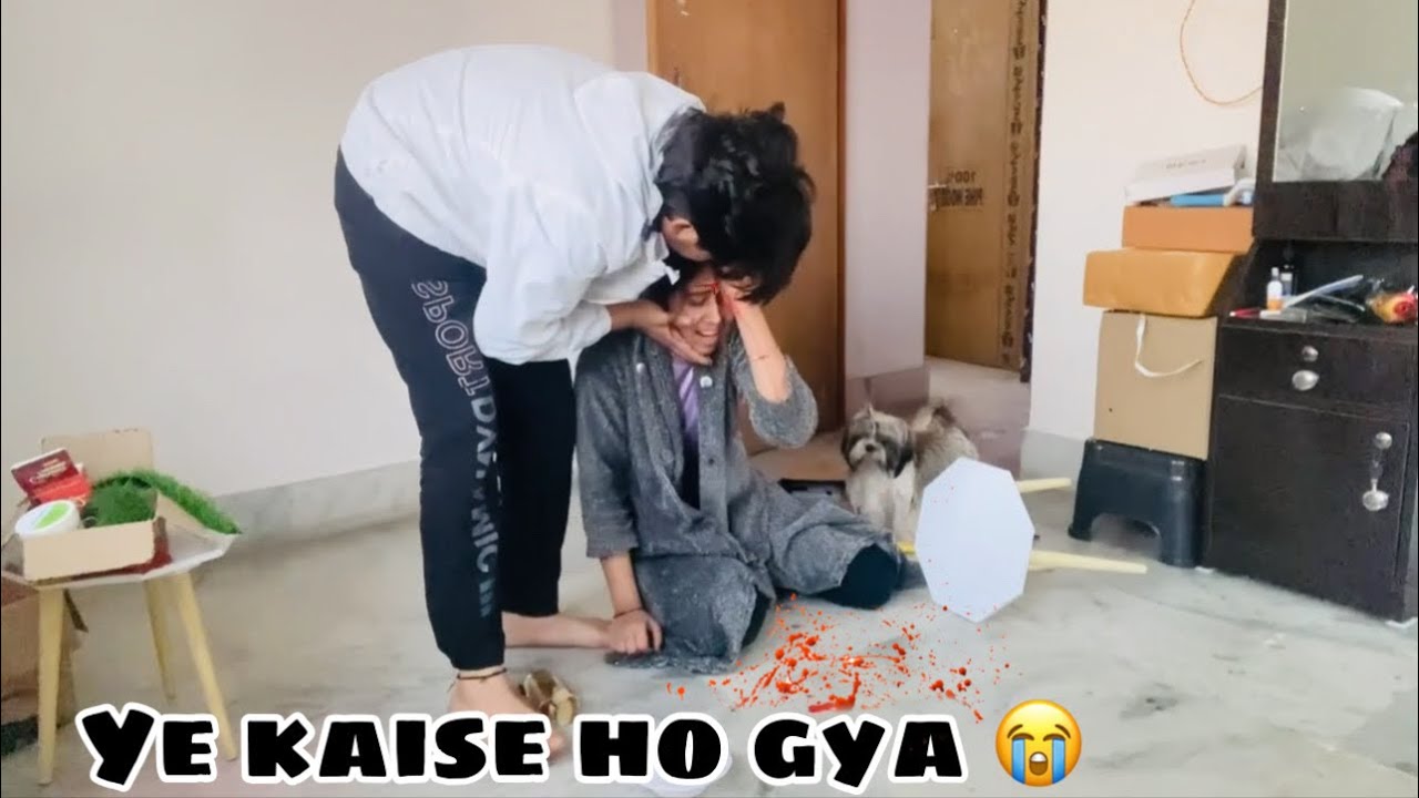 Humari Din bhar Ki Kahani 😅 | Love - Fight - Fun 🥰 | Prank with Bf | Accident prank | Vishu aly