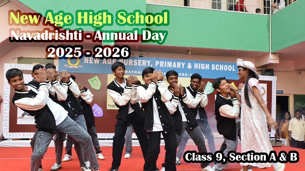 Class 9A & B - Entertainment Medley | New Age High School Annual Day 2025–26 | Navadrishti |  4K