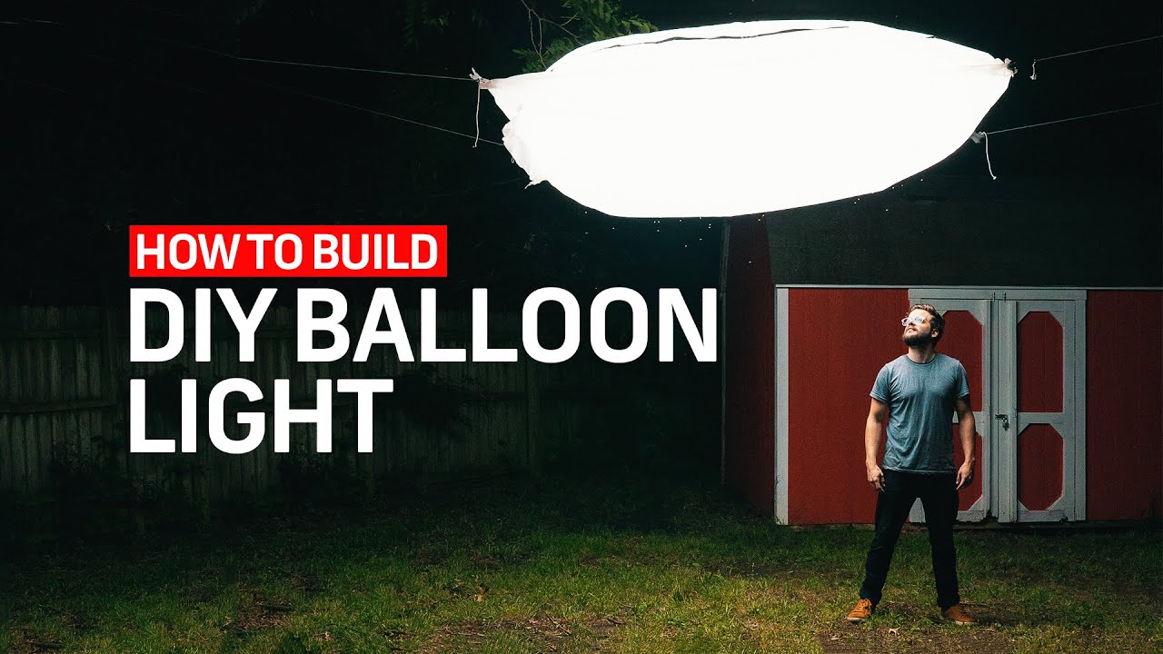 How To Build A DIY Balloon Light | Cinematography Techniques