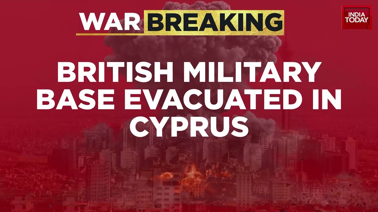 Iran Attacks UK Base In Cyprus, British Forces Evacuated; Trump Slams Keir Starmer | War Breaking
