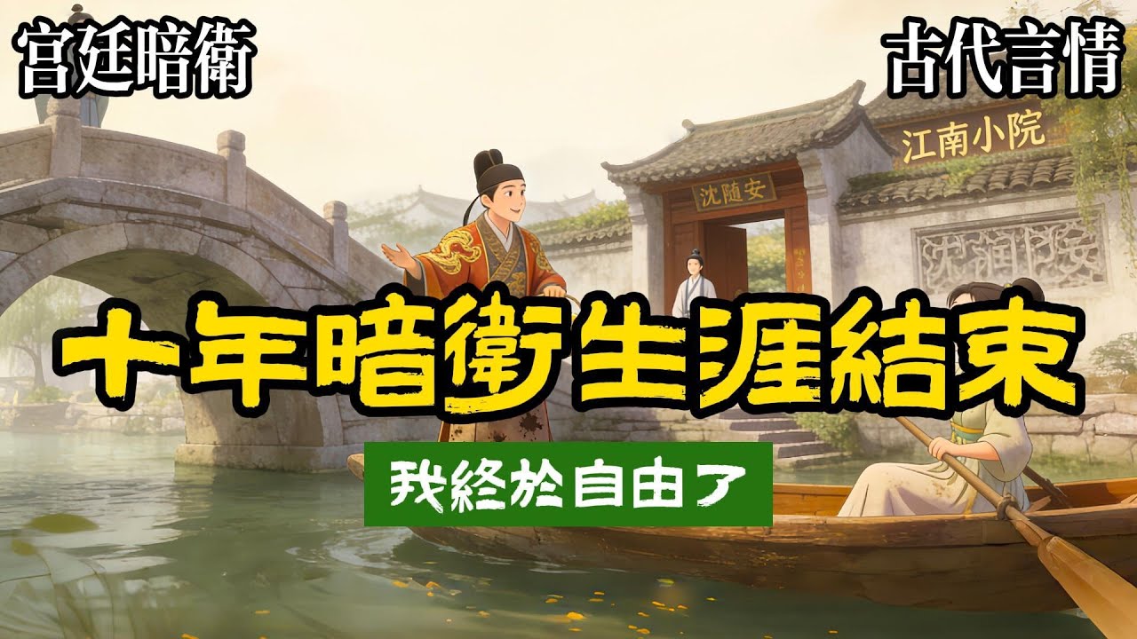 【成長治癒】因爲一飯之恩，我從七歲就跟在顧衍之身邊，當了他十年的暗衛，後來他娶了將軍府嫡女，東宮人人都以爲我喜歡他包括他自己也這麼以爲，我突然覺得我是時候離開了，我離開皇宮，坐上了去江南的船。