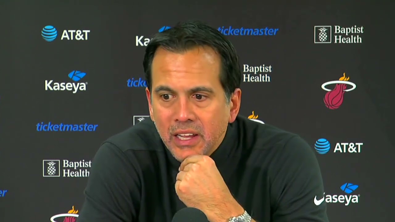 Erik Spoelstra PostGame Interview | Miami Heat vs Portland Trail Blazers