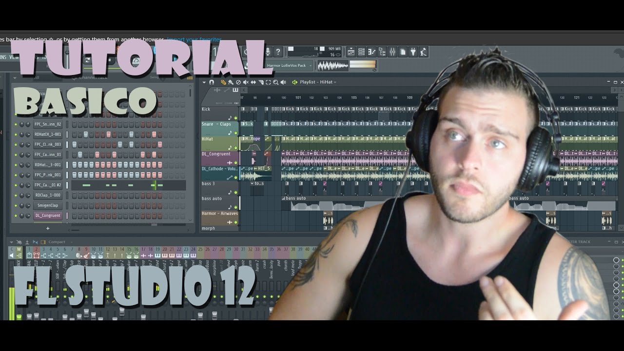 FL Studio 12 Tutorial Basico Para Principiantes Parte 1