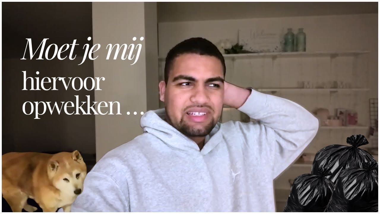 IK STOND OM 4:00 UUR OP VOOR DIT...😴