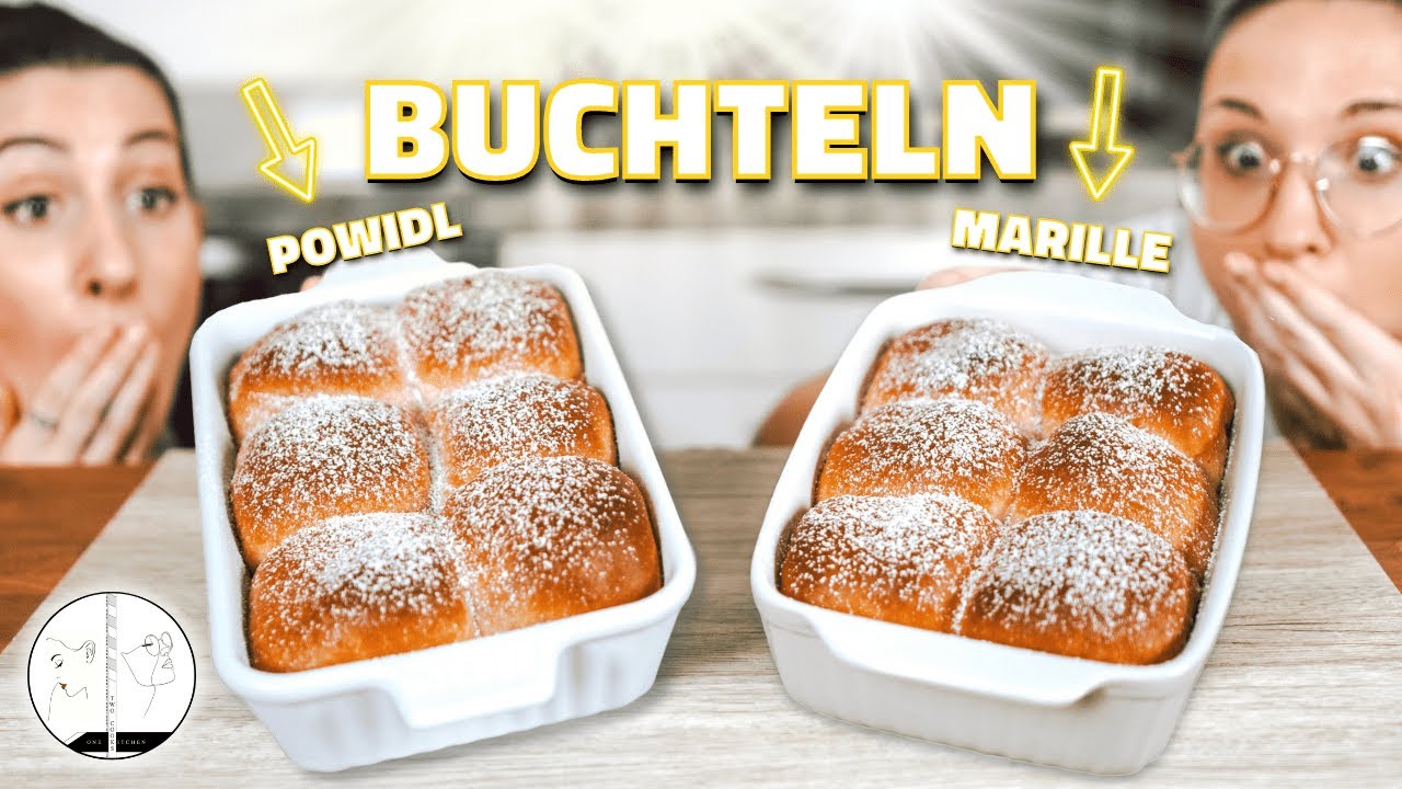Buchteln mit Powidl und Marille | einfach, fluffig und lecker - so müssen sie sein