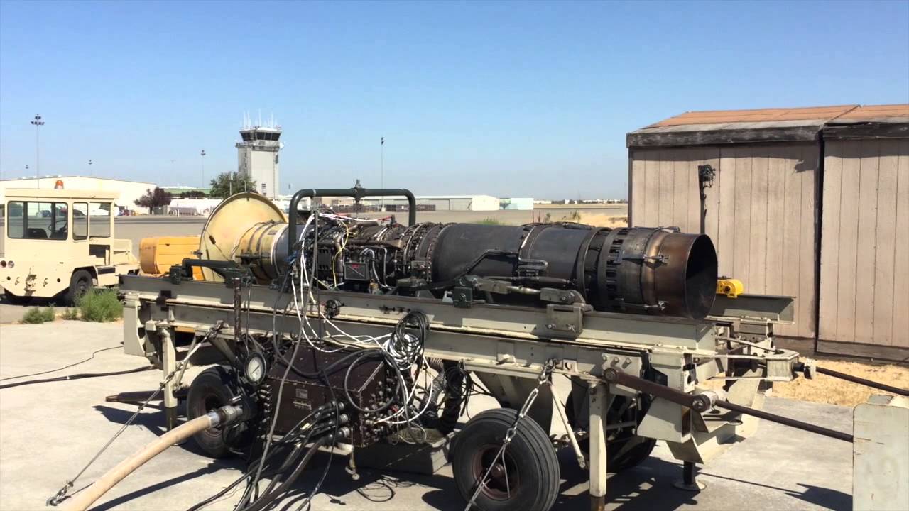 Aero Turbine Test Cell Run