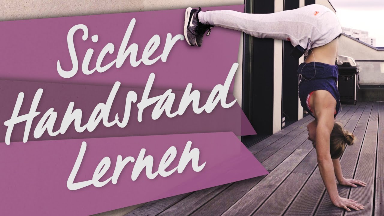 Sicher Handstand lernen // Tipps + Übungen für Zuhause