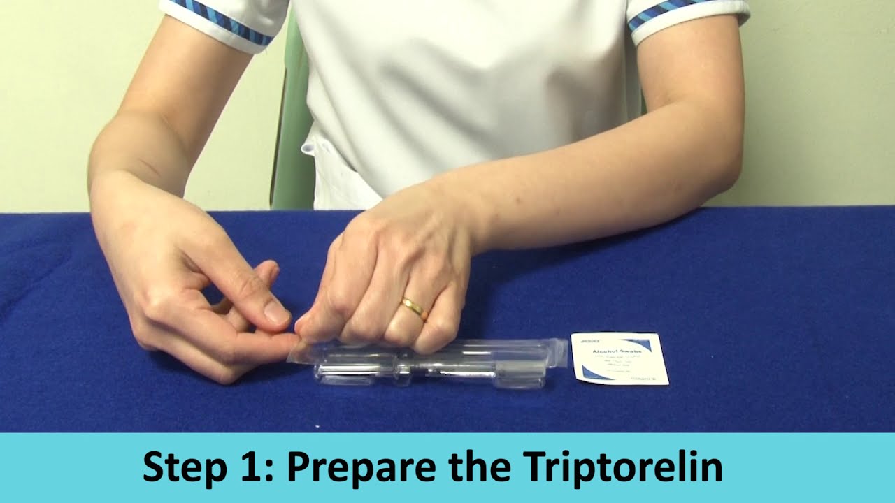 Self-administration of Triptorelin 0.1mg