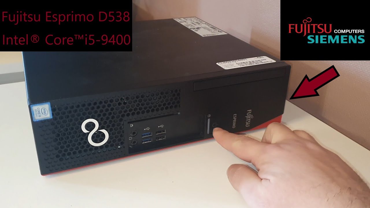 Обзор Fujitsu Esprimo SFF D538, открытие и обновление SSD и ОЗУ