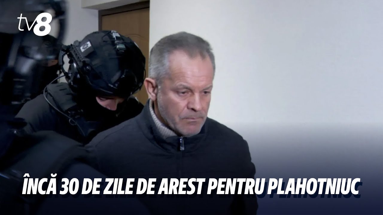 Vladimir Plahotniuc rămâne în arest pentru încă 30 de zile