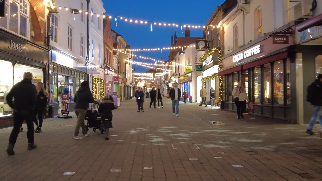 Horsham, West Sussex United Kingdom Swan Walk