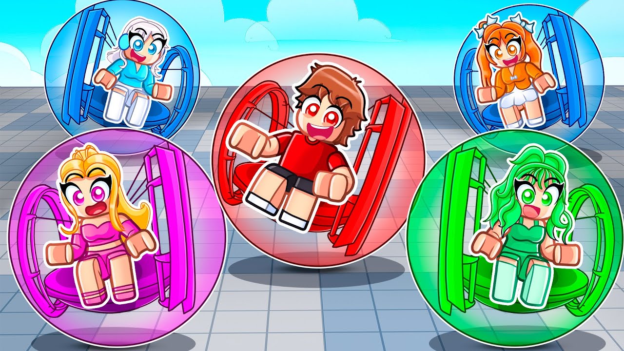 Techy играет в шариковые битвы в Roblox с моими безумными фанатками...